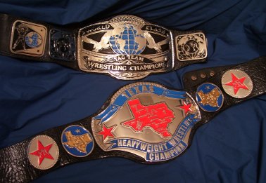 The Actual WCCW Ring Used Championships